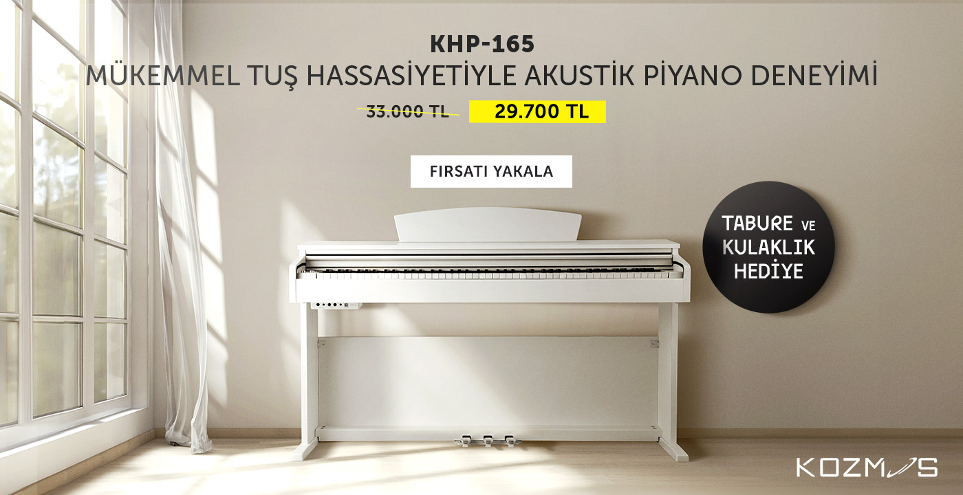 Yeni Kozmos KHP-165 Dijital Piyano İndirimde!